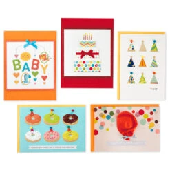 Hallmark All Occasion Card Assortment In Decorative Box, Set Of 20 -Hallmark All Occasion Card Assortment in Decorative Box 5EDX3458 05