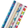 Hallmark All Occasions Wrapping Paper Rolls, 6 Pack -Hallmark All Occasions Wrapping Paper Rolls 6 Pack 5JXW1745 01