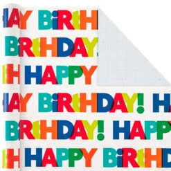 Hallmark All Occasions Wrapping Paper Rolls, 6 Pack -Hallmark All Occasions Wrapping Paper Rolls 6 Pack 5JXW1745 09