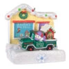 Hallmark Happy Holiday Parade Collection Anita's Pet Shop Musical Ornament With Light -Hallmark Anitas Pet Shop Store and Truck Keepsake Ornament 3499QGO2519 01