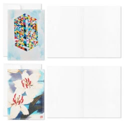 Hallmark ArtLifting Nature And Abstracts Blank Note Cards Assortment, Box Of 24 -Hallmark ArtLifting Nature Art Assorted Boxed Blank Cards 3SOM1334 04