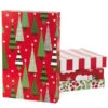 Hallmark Assorted 12-Pack Designed Christmas Shirt Boxes -Hallmark Assorted 12Pack Designed Christmas Shirt Boxes 5XBC1096 01