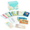 Hallmark Assorted All-Occasion Greeting Cards In Pastel Watercolor Organizer, Box Of 24 -Hallmark Assorted Fun AllOccasion Cards in Storage Box 5EBN1002 01