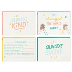 Hallmark -Hallmark Assorted Kids Blank Note Cards in Caddy 3SOM1188 02