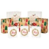 Hallmark Assorted Holiday Merry 8-Pack Small, Medium And Large Christmas Gift Bags -Hallmark Assorted Small Large Holiday Prints Christmas Gift Bags 5XGB1412 01
