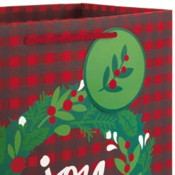 Hallmark Assorted Rustic Designs 8-Pack Small, Medium And Large Christmas Gift Bags -Hallmark Assorted Small Large Rustic Christmas Gift Bags 5XGB4894 04