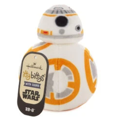Hallmark Itty Bittys® Star Wars™ BB-8™ Plush With Sound -Hallmark BB8 Plush Star Wars itty bittys With Sound 1KDD2186 02