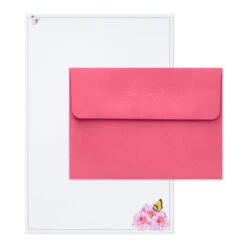 Hallmark Marjolein Bastin Pink Flowers Stationery Set, 40 Sheets 11 Hallmark Marjolein Bastin Pink Flowers Stationery Set, 40 Sheets -Hallmark Bastin Pink Flowers Blank Sheets Stationery Set 1STN1142 03