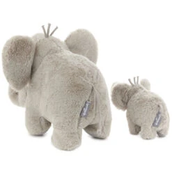 Hallmark Big And Little Elephant Singing Stuffed Animals With Motion, 8" -Hallmark Big and Little Elephant Singing Plush With Motion 1BBY4694 02