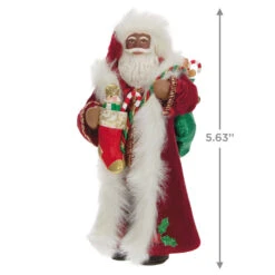 Hallmark Black Father Christmas Ornament -Hallmark Black Father Christmas Santa Keepsake Ornament 2499QSM7847 03