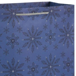Hallmark Bulk Blue And Gray 18-Pack Holiday Gift Bags, Assorted Sizes And Designs -Hallmark Blue and Gray Holiday Gift Bags Bulk Pack 5XGB1425 04