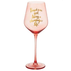 Hallmark Boxed Wine Girl Wine Glass, 19.27 Oz.