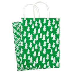 Hallmark 13" Bright Fun 12-Pack Assorted Christmas Gift Bags -Hallmark Bright Fun 12 Assorted Large Christmas Gift Bags 5XGB2812 09