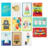 Hallmark Bright And Happy Assorted Birthday Cards, Box Of 12 -Hallmark Bright and Happy Assorted Birthday Cards Bulk Pack 5EDX1019 01
