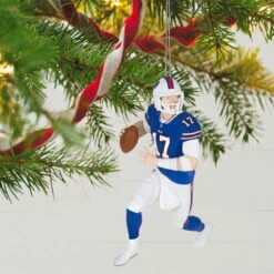 Hallmark -Hallmark Buffalo Bills Josh Allen Keepsake Ornament 2299QXR8247 02