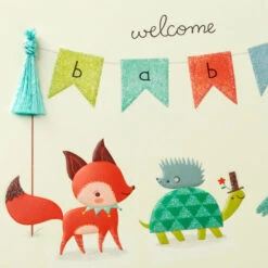 Hallmark Premium Assorted Handmade All-Occasion Cards In Leaf Print Organizer, Box Of 24 -Hallmark Bulk Handmade AllOccasion Cards in Storage Box 5EDX1107 08