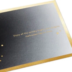 Hallmark Crescent Moon 3-D Pop-Up Halloween Card 14 Hallmark Crescent Moon 3-D Pop-Up Halloween Card -Hallmark Crescent Moon and Bats 3D PopUp Halloween Card 1299IEH3001 03