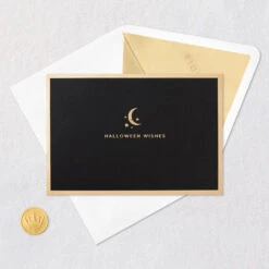 Hallmark Crescent Moon 3-D Pop-Up Halloween Card 17 Hallmark Crescent Moon 3-D Pop-Up Halloween Card -Hallmark Crescent Moon and Bats 3D PopUp Halloween Card 1299IEH3001 06