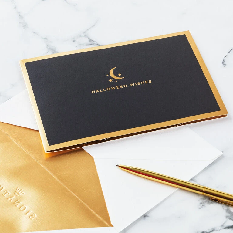 Hallmark Crescent Moon 3-D Pop-Up Halloween Card 9 Hallmark Crescent Moon 3-D Pop-Up Halloween Card - Image 7