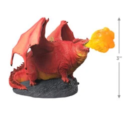 Hallmark Dungeons & Dragons: Honor Among Thieves Themberchaud Ornament With Light -Hallmark DND Themberchaud Dragon Keepsake Ornament 2499QXI7547 03