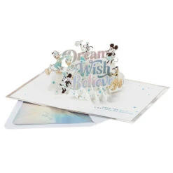 Hallmark Disney 100 Years Of Wonder Day Full Of Wonder 3D Pop-Up Card -Hallmark Disney 100 Years Mickey Friends 3D PopUp Card 1499LAD9202 02