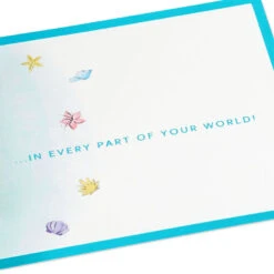 Hallmark Disney The Little Mermaid Wishing You Happiness 3D Pop-Up Card -Hallmark Disney The Little Mermaid Ariel 3D PopUp Card for Her 1499LAD2902 03