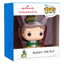Elf Buddy The Elf™ Funko POP!® Hallmark Ornament -Hallmark Elf Buddy the Elf Funko POP Christmas Ornament 3HCM1107 04
