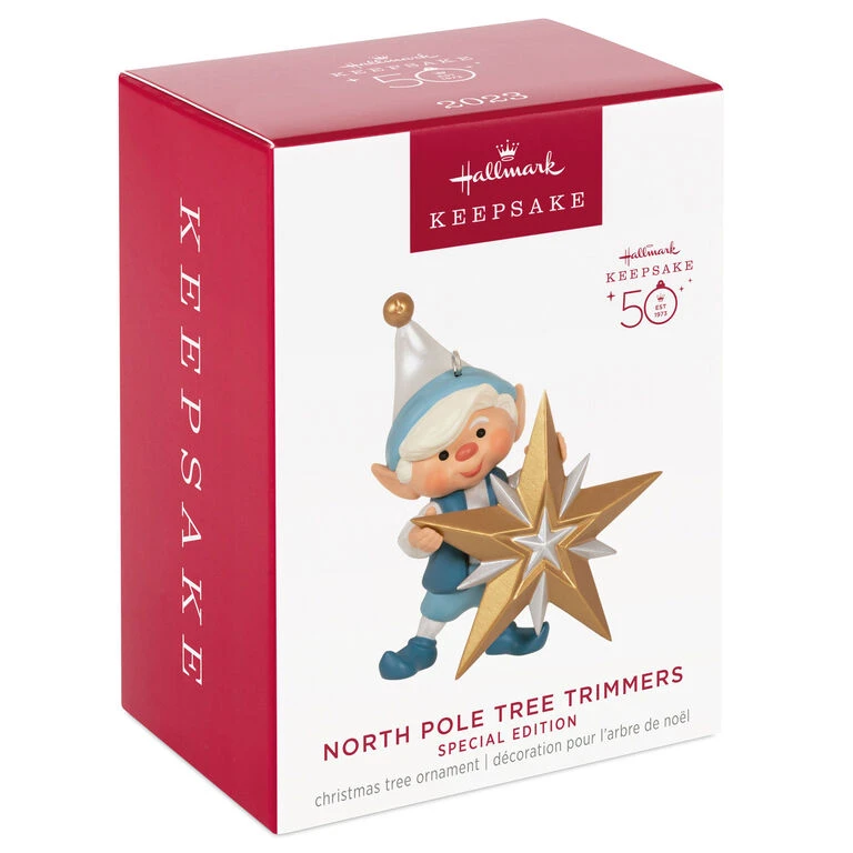Hallmark North Pole Tree Trimmers Special Edition Ornament 6 Hallmark North Pole Tree Trimmers Special Edition Ornament - Image 4