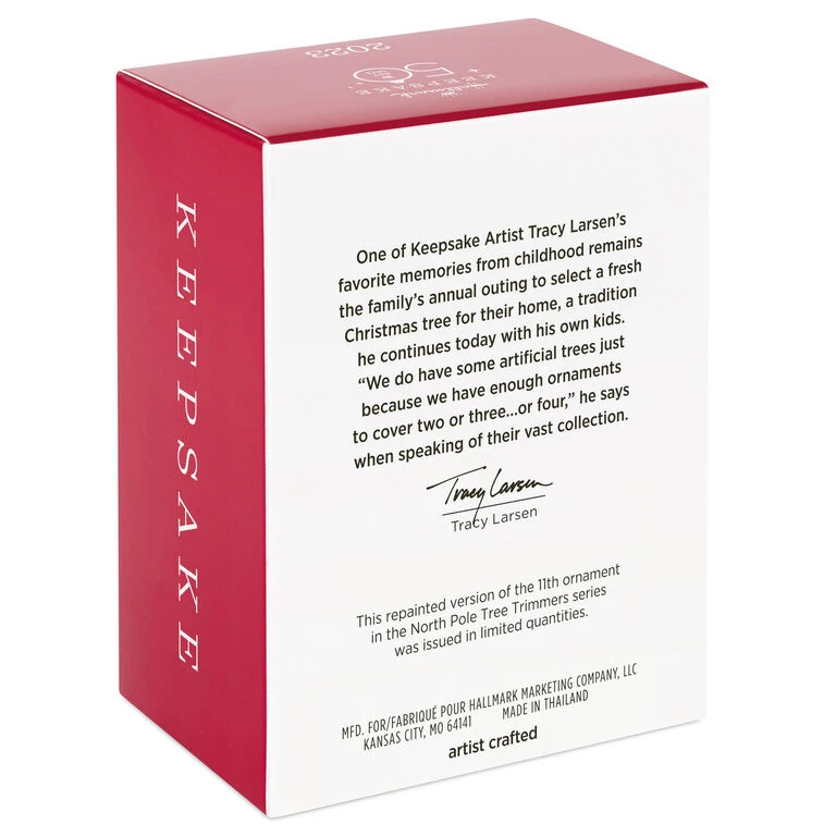 Hallmark North Pole Tree Trimmers Special Edition Ornament 7 Hallmark North Pole Tree Trimmers Special Edition Ornament - Image 5
