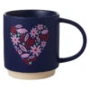 Hallmark Floral Heart Mug, 16 Oz. -Hallmark Floral Heart Ceramic Mug 1MUG3545 01