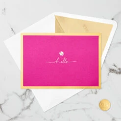 Hallmark Happy Thoughts Flower Bouquet 3D Pop-Up Thinking Of You Card -Hallmark Flower Bouquet 3D PopUp Thinking of You Card 1299LAD9644 06