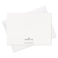 Hallmark Gray And Gold Bulk Blank Thank-You Notes, Pack Of 50 -Hallmark Gray and Gold Bulk Blank ThankYou Notes Multipack 3THK2522 07
