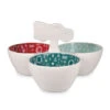 Hallmark Channel Truck Dip Bowl Trio -Hallmark Hallmark Channel 3Bowl Dip Server With Truck Handle 1XKT3527 01
