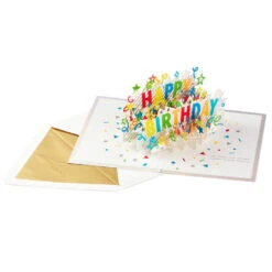 Hallmark -Hallmark Happy Birthday Cake 3D PopUp Birthday Card 1299LAD8650 02