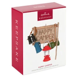 Hallmark Happy Camper Ornament 11 Hallmark Happy Camper Ornament -Hallmark Happy Camper Sign and Gear Keepsake Ornament 1899QGO2917 04