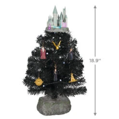 Hallmark Harry Potter™ The Wizarding World™ Miniature Tree Set With Light And Sound -Hallmark Harry Potter Keepsake Miniature Tree Ornaments Set 1QFM3363 03