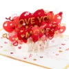 Hallmark Love You More 3D Pop-Up Love Card -Hallmark Heart Pattern 3D PopUp Love Card 1299IAV5835 01