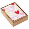 Hallmark Hearts Aplenty Assorted Blank Note Cards, Box Of 24 -Hallmark Hearts Aplenty Assorted Blank Note Cards 5STZ5126 01