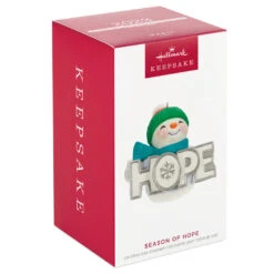 Hallmark Season Of Hope Snowman Ornament With Light 11 Hallmark Season Of Hope Snowman Ornament With Light -Hallmark Hope Sparkly Snowman Keepsake Ornament 2999QGO2659 04