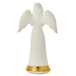 Hallmark Etched In A Mom's Heart Angel Figurine, 8.75" -Hallmark Joanne Eschrich Ceramic Angel Figurine for Mom 1JOA2106 02