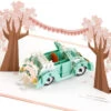 Hallmark Best Wishes For The Road Ahead 3D Pop-Up Wedding Card 1 Hallmark Best Wishes For The Road Ahead 3D Pop-Up Wedding Card -Hallmark Just Married Car 3D PopUp Wedding Card 1299LAD2903 01
