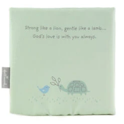 Hallmark The Lion And The Lamb: A Touch & Feel Book About God's Love Cloth Book 8 Hallmark The Lion And The Lamb: A Touch & Feel Book About God's Love Cloth Book -Hallmark Lion and Lamb Touch Feel Soft Plush Cloth Book 1BBY4854 02