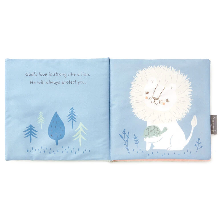 Hallmark The Lion And The Lamb: A Touch & Feel Book About God's Love Cloth Book 5 Hallmark The Lion And The Lamb: A Touch & Feel Book About God's Love Cloth Book - Image 3