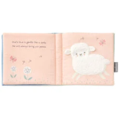 Hallmark The Lion And The Lamb: A Touch & Feel Book About God's Love Cloth Book 10 Hallmark The Lion And The Lamb: A Touch & Feel Book About God's Love Cloth Book -Hallmark Lion and Lamb Touch Feel Soft Plush Cloth Book 1BBY4854 04