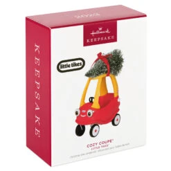 Hallmark Little Tikes® Cozy Coupe® Ornament -Hallmark Little Tikes Cozy Coupe Keepsake Ornament 1899QXI7439 04