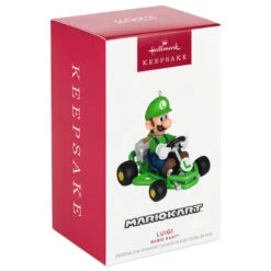 Hallmark Nintendo Mario Kart™ Luigi Ornament 11 Hallmark Nintendo Mario Kart™ Luigi Ornament -Hallmark Mario Kart Luigi Keepsake Ornament 1899QXI6337 04