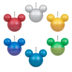 Hallmark Mini Disney Mickey Mouse Ornaments, Set Of 6 14 Hallmark Mini Disney Mickey Mouse Ornaments, Set Of 6 -Hallmark Mickey Ears Balls Keepsake Ornaments 1599QSB6217 06