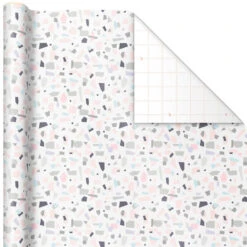 Hallmark Modern Muted 3-Pack Wrapping Paper, 55 Sq. Ft. Total 13 Hallmark Modern Muted 3-Pack Wrapping Paper, 55 Sq. Ft. Total -Hallmark Modern Muted 3Pack Wrapping Paper Rolls 5EWR6369 04