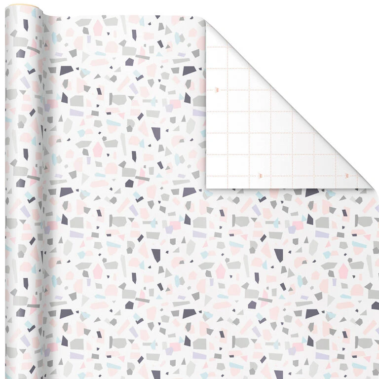 Hallmark Modern Muted 3-Pack Wrapping Paper, 55 Sq. Ft. Total 6 Hallmark Modern Muted 3-Pack Wrapping Paper, 55 Sq. Ft. Total - Image 4