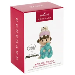 Hallmark Disney/Pixar Precious Moments Monsters, Inc. Boo And Sulley Porcelain Ornament 11 Hallmark Disney/Pixar Precious Moments Monsters, Inc. Boo And Sulley Porcelain Ornament -Hallmark Monsters Inc. Boo and Sulley Keepsake Ornament 3999QXD6629 04